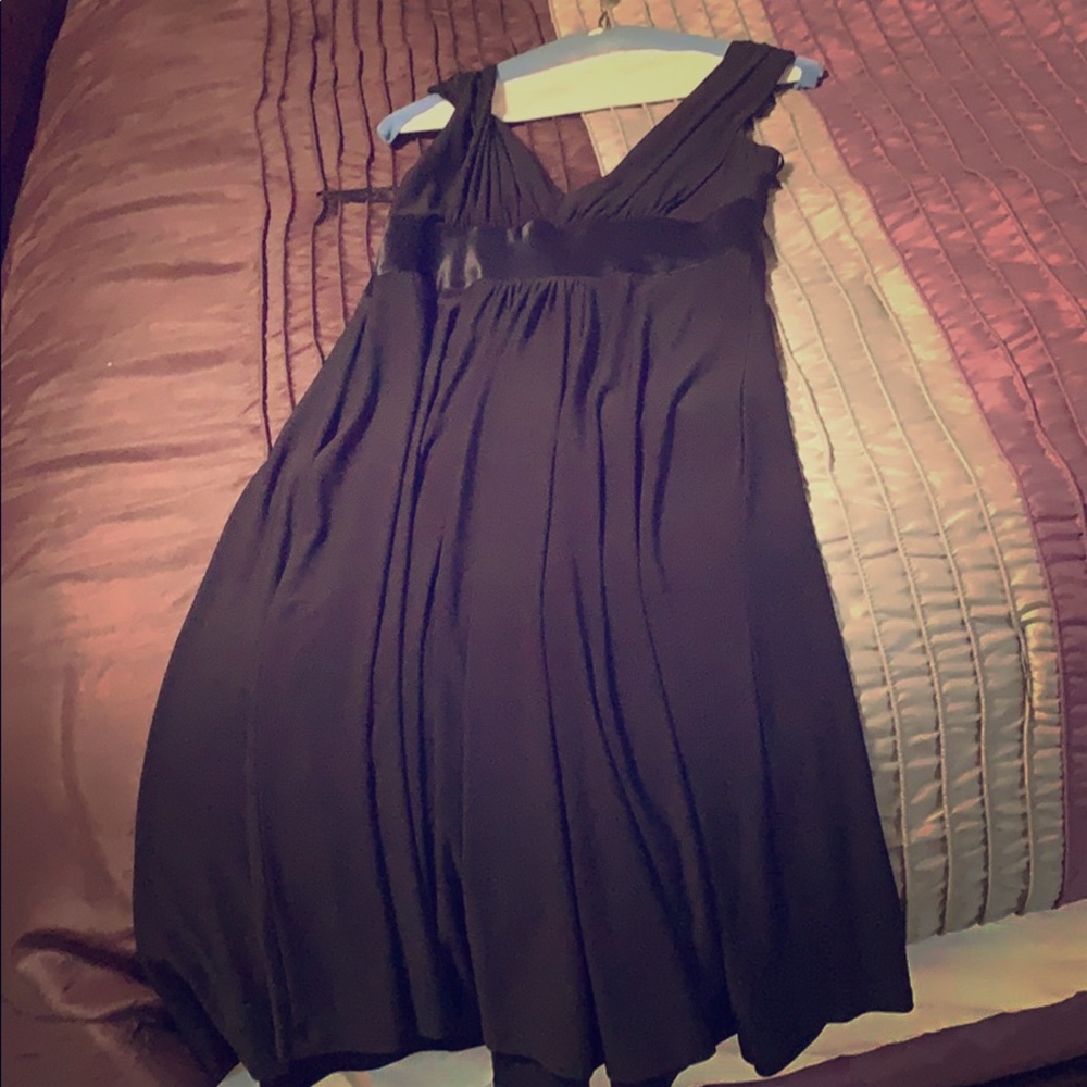 Black cocktail dress